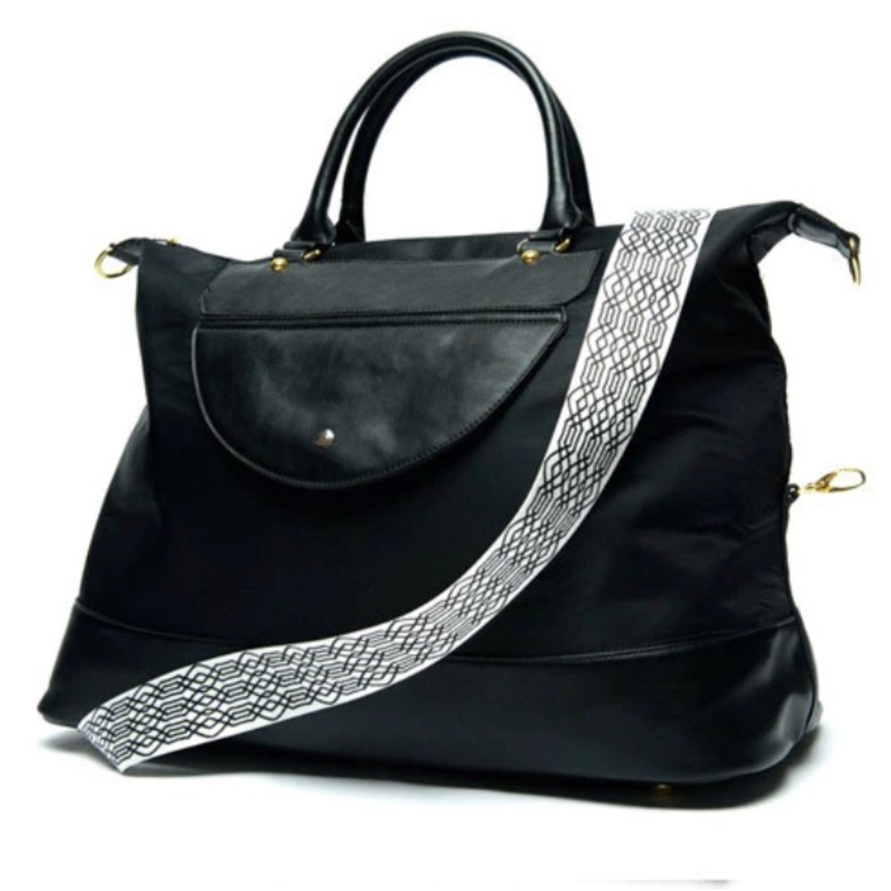 💥 Melissa Beth JETSETTER WEEKEND BAG - MIDNIGHT BLACK💥MB7